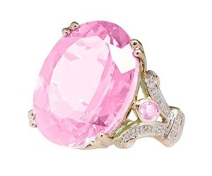 Generisch Anillos divididos para mujer carpeta de anillas, anillos sueltos, 8号, Metal, Sin piedra preciosa