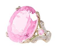 Generisch Anillos divididos para mujer carpeta de anillas, anillos sueltos, 9号, Metal, Sin piedra preciosa