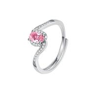 Generisch Anillos Gimnasia Hombre Exquisito Anillo de Amor, Personalidad Moderna y Versátil, Apertura de Alta Gama y Anillo Genial Anillos Elásticos Para Mujer, A, Cobre, Sin piedra preciosa
