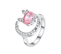 Generisch Anillos Gimnasia Hombre Exquisito Anillo de Amor, Personalidad Moderna y Versátil, Apertura de Alta Gama y Anillo Genial Anillos Elásticos Para Mujer, A, Cobre, Sin piedra preciosa