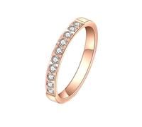 Generisch Anillos móviles Mic Ro Set Diez Anillo Oro Rosa Anillo de dedo índice Anillo Cristo Anillos, E, Aleación de cinc, Sin piedra preciosa