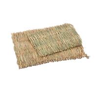 Generisch Animal Resting Mat, Woven Scratching Pad, 11.02x15.75x0.39in Multi Use Sleeping and Play Area, Natural Grass Chew Toy Ideal for Cats, Bunnies, Dogs, Indoor Comfort