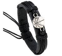Generisch Aquamarin Armband Sportarmband geeignet für Freundschafts- und Liebhabergeschenk Herrenuhr Klassisch Lederarmband, talla única, Otro, No es una piedra preciosa