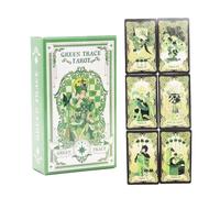 Generisch Arcana Deck - Juego de cartas de divinación del tarot, paquete Fortune Pack, estilo ilustrado, herramienta de desarrollo psíquico para práctico, artículo del tarot, de meditación en