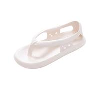 Generisch Artrosis rodilla zapatos hombre par de sandalias antideslizantes con parte inferior gruesa, zapatillas de secado rápido, zapatos de hombre, Blanco, 36 EU 3X-Estrecho