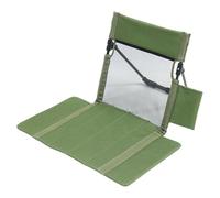 Generisch Asiento de estadio - Silla de tribuna portátil | Cojín acolchado plegable | Respaldo al aire libre para pesca, viajes, picnic, jardín, camping, actividades de césped