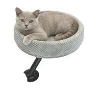 Generisch Asiento para Gatos para Escritorio - Cueva para Gatos como de Escritorio - Cama para Gatos montada en la Mesa | para Interiores y Exteriores Viajes balcón y habitación