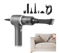 Generisch Aspirador de coche inalámbrico | Depósito de polvo de alto rendimiento con tecnología de carga rápida para talleres de muebles, limpieza de coches, colchones, depilación, limpieza interior