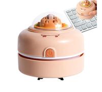 Generisch Aspiradora de mesa - Capybara - Práctico limpiador de polvo de escritorio - para casa, escuela, oficina, biblioteca, esquina, ordenador, niños, mujeres, hombres