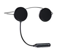 Generisch Auriculares de casco, auriculares para moto, auriculares de intercomunicación inteligentes, diseño ultrafino de 12 mm, control de música, respuesta automática, cara completa, flip-up, 3/4
