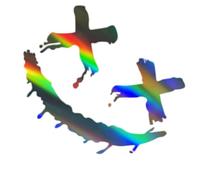 Generisch Autocollant Voiture Visage Souriant 14 x 20 cm - Pegatina Drôle et Créatif en PVC Pour Fenêtre Arrière, Moto & Bagages - Décalcomanie Adhésive Étanche et - Multi-uso