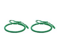 Generisch Azul 8 Pulsera Mensajes Joyería Woven Rope Knot Pulseras para hombre Mujer para pulsera Elección Pulsera Anillos, One Size*2, Nankan Wire