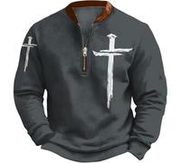 Generisch Azul X Hombres Sudadera 3D Impresión Digital Street Sports Fashion Trend Sudadera Tarántula Matar, gris, S