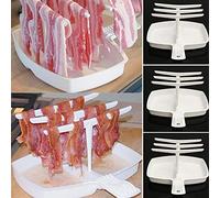 Generisch Bacon Cooker Microwave Vertical Hanger - Original Makin Bacon Rack for Easy Bacon Cooking in Microwave
