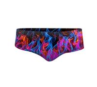 Generisch Badehorts Badehose für Herren,flache Ecke,Strand,Resort,Wasserpark,Einweichen,heißen Quelle,Digitalbedruckte Badehose, morado, S
