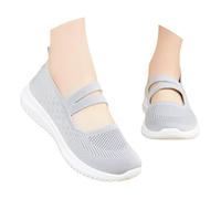 Generisch Bailarinas Mujer Negro Con Tacón - Insock Patente Ballet Plano Zapatos Planos Para Colorido Espuma Cushion Comodidad Suede Flock Elegante WeCómodas Correas de Tobillo Elásticas de Moda