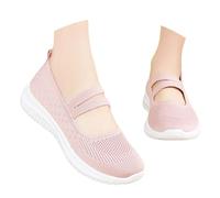Generisch Bailarinas Mujer Negro Con Tacón - Insock Patente Ballet Plano Zapatos Planos Para Colorido Espuma Cushion Comodidad Suede Flock Elegante WeCómodas Correas de Tobillo Elásticas de Moda