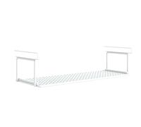 Generisch Bajo el almacenamiento - Cesta de almacenamiento colgante de metal | Estantería extensible para armarios de cocina - Organizadores | Apilable debajo de la estantería de escritorio para la