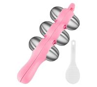 Generisch Ball Maker - Molde de acero inoxidable 304, kit de moldes para hacer sushi onigiri con paleta, juego de herramientas de cocina para decoración pegajosa | Herramienta de cocina casera para la