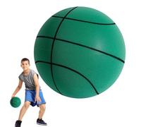 Generisch Balón de baloncesto tranquilo | Juguete ligero con pelota de juguete para interiores, regalo de baloncesto resistente a los impactos para niños y adultos, para gimnasios, estadios, terrazas