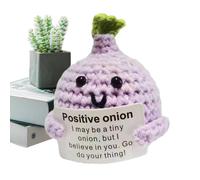 Generisch Bambola - 5,5 x 9,5 cm Uncinetto | portafortuna en poliestere, decorazione artigianale fatta a mano con diseño unico, regalo creativo per amici e casa