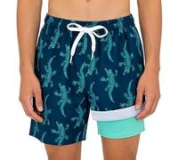 Generisch Bañador con diseño de helado cómodo para la playa, piscina, ropa de ocio para descubrimientos activos, marine, 7-8 años