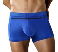 Generisch Bañador de playa para hombre con bolsillo trasero para la temporada, calzoncillos tipo bóxer con cremallera frontal, ajuste cómodo, material de secado rápido, ideal para vacaciones, piscina