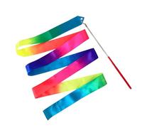 Generisch Bandas de baile para niños, accesorios de entrenamiento de colores degradados, varillas de danza artísticas, para niños en edad preescolar, campamento de verano, sala de juegos, club de