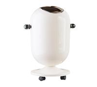 Generisch Bandeja de cocina compacta, bandeja de baño, 49 x 27 x 27 cm, con cesta fácil de abrir, almacenamiento de basura para la limpieza, cesta de la basura del inodoro, bandejas para residuos de