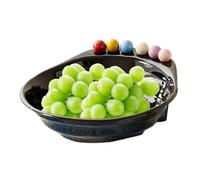 Generisch Bandeja de frutas para con tenedores, gran capacidad, decorativa, para la cocina, para en casa, reuniones familiares, té de la tarde