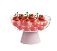 Generisch Bandeja para aperitivos, bandeja de almacenamiento con función de escurridor, cesta de goteo decorativa para cocina, salón, comedor, pícnic, camping, exterior granja