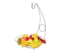 Generisch Bandeja para fruta, ahorro de espacio, almacenamiento de verduras en la encimera, cuenco decorativo y de verduras para cocina, mesa de comedor y organización del hogar, duradero y elegante