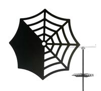 Generisch Bandeja para trípode de lámpara, estructura de aleación de aluminio, soporte de poste de iluminación al aire libre con cavidad, para barbacoa al aire libre, senderismo, picnic, pesca