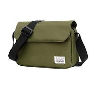 Generisch Bandolera clásica de nailon, bandolera, monederos cruzados para hombres o mujeres Bolsos de hombro Camuflaje, verde, talla única