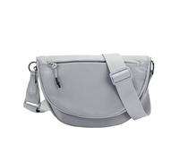 Generisch Bandoleras para hombre, pequeño, camuflaje, para hombre y mujer, moda, medio nailon, plegable, bolso de luna, bolso bandolera con correa ajustable, bolso bandolera para mujer, grande, azul