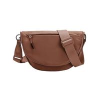 Generisch Bandoleras para hombre, pequeño, camuflaje, para hombre y mujer, moda, medio nailon, plegable, bolso de luna, bolso bandolera con correa ajustable, bolso bandolera para mujer, grande, azul