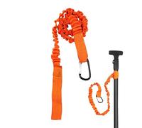 Generisch Barra de pesca, cuerda de cuerda para kayak | Correa elástica elástica, accesorio de pesca con cuerda, caña ligera para kayak y remo
