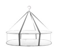 Generisch Barra de secado de ropa plegable, secadora plana, secadora de malla grande, percha seca portátil para calcetines, suéteres, juguetes de ropa, ropa, apartamento en casa