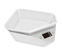 Generisch Báscula digital para mascotas y automático - Báscula electrónica de alimentación con cuenco extraíble | Dispensador inteligente de alimentos para perros pequeños, gatos, pájaros