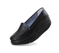 Generisch Basket Femme Respirantes Slip on Pour Sneakers Femmes Chaussure de Running Fitness Légères Sneakers Basket Femme Running 12, Negro , 36 EU