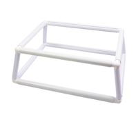 Generisch Bastidor de Bordado y Colcha: Marco de Bordado Estable con diseño de Doble Capa, Accesorio Compacto para Bordar, Coser, Tela, Fieltro con Aguja, Pintura de Seda