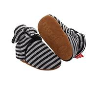 Generisch Bebé Invierno Niño en Zapatilla Cuna Niña Permanecer Botines Zapatos de Niño Antideslizante Caliente Zapatos de Bebé Zapatos Intermitentes Niños, Negro , 9-12 meses