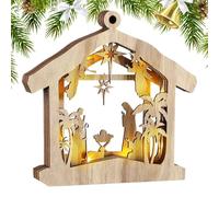 Generisch Belén Interior Religiosa Estatua de Madera Suministros para