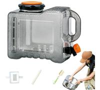 Generisch Bidón de agua de 5 l ~ 22 l, con grifo, depósito de agua potable, depósito de agua, bidón de agua sin BPA, almacenamiento de bebida para camping al aire libre