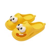 Generisch Big Eye Dog Slippers,Kissing Slippers,Anti-Slip Beach Pool Shower Shoes, Summer Novelty Home Sandals, amarillo, 40/41 EU