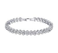 Generisch Bijoux Frases 2 Mensajes Anillos con incrustaciones en Pulsera Natural, talla única, Plástico