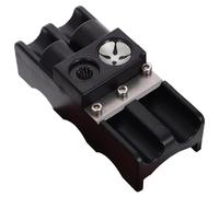 Generisch Billiard Cue Repair Tool, Pool Stick Tip Shaper, Cue Stick Polishing and Trimming Kit, Abs+Metal Construction, ideal for Cleaning and Shaping, 3.54x1.57 pulgadas