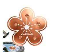 Generisch Bird Bath Purification Copper - Algae Control Disc for Cleaner Water | Insert Solid Copper Coin Insert with Natural Oxidation Effect, Water Mantenimiento Solution for Outdoor Bird Baths