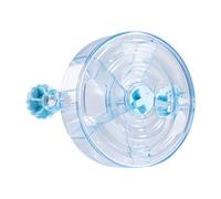Generisch Bird Foraging Toys Wheel - PC 12 x 4 cm | Parakeet Rotating Feeder Systems for Interactive Feeding and Play | Colorful Parakeet Toys Wheel Slow Feeder with Transparent Rotating Design