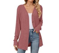 Generisch Blazer - Chaqueta de traje, elegante, con frente abierto, chaqueta para el trabajo, la oficina, entretiempo, cuello de solapa, ropa de negocios, monocolor, informal, cómoda, para el tiempo